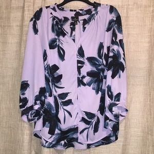 Worthington Plus Size 2X High Neck Blouse